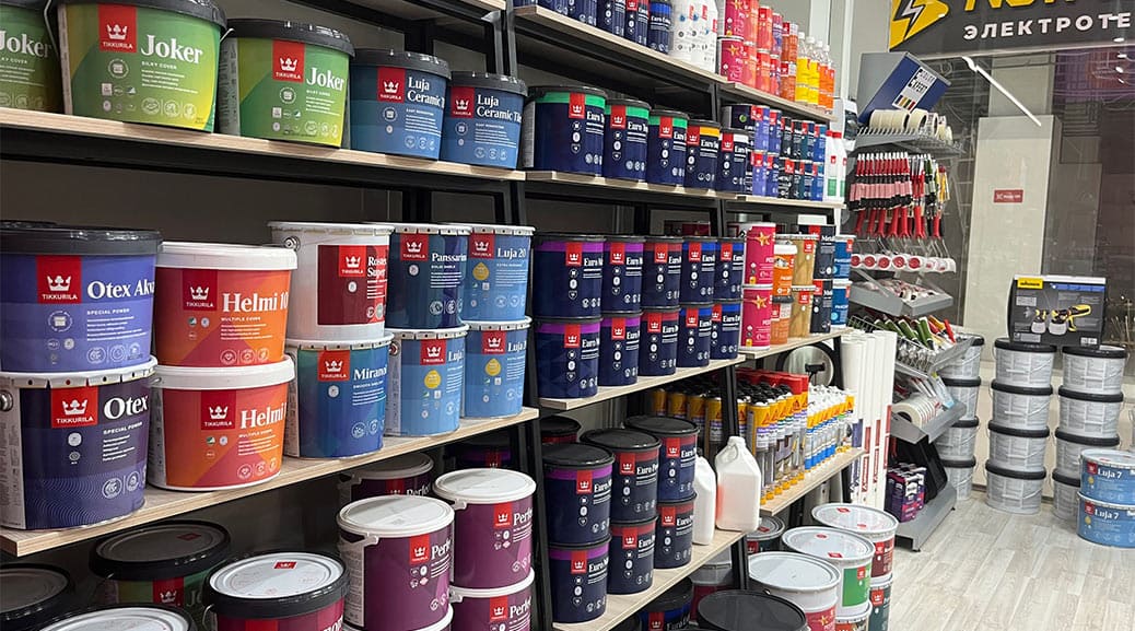 Магазин красок Tikkurila